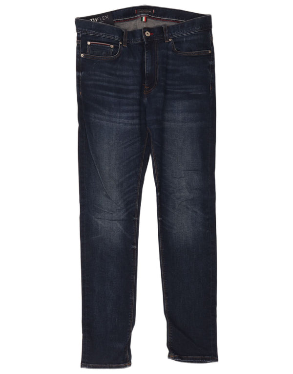 Tommy Hilfiger Jean Slim Bleecker Homme W34 L32 Bleu Marine Coton