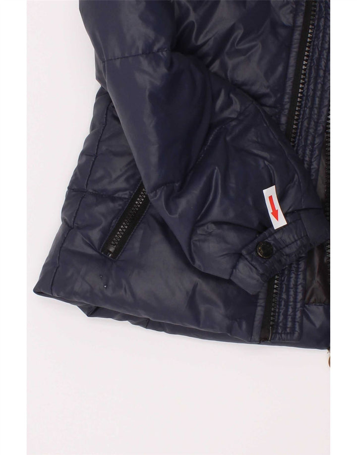 Moncler Veste matelassée bébé garçon 18-24 mois bleu marine polyamide