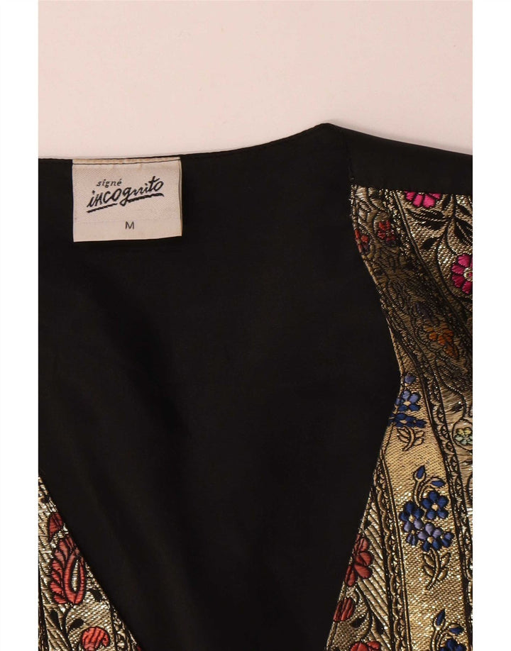 Signe Incognito Gilet Femme UK 14 Moyen Multicolore Floral