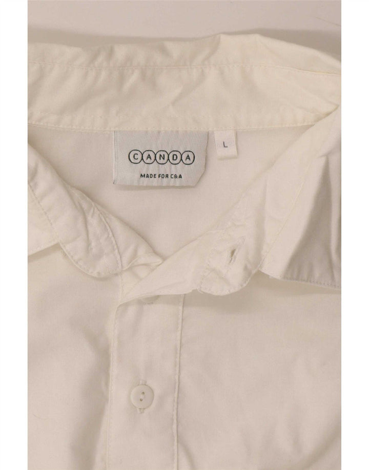 Canda Polo Homme Grand Blanc