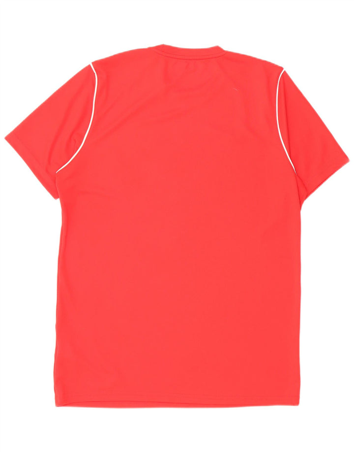 Nike Hommes Dri Fit Slim Fit T-Shirt Haut Grand Rouge Polyester