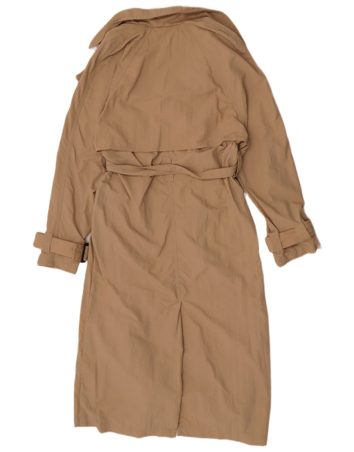 French Connection Trench-Coat Femme UK 10 Petit Beige Polyamide