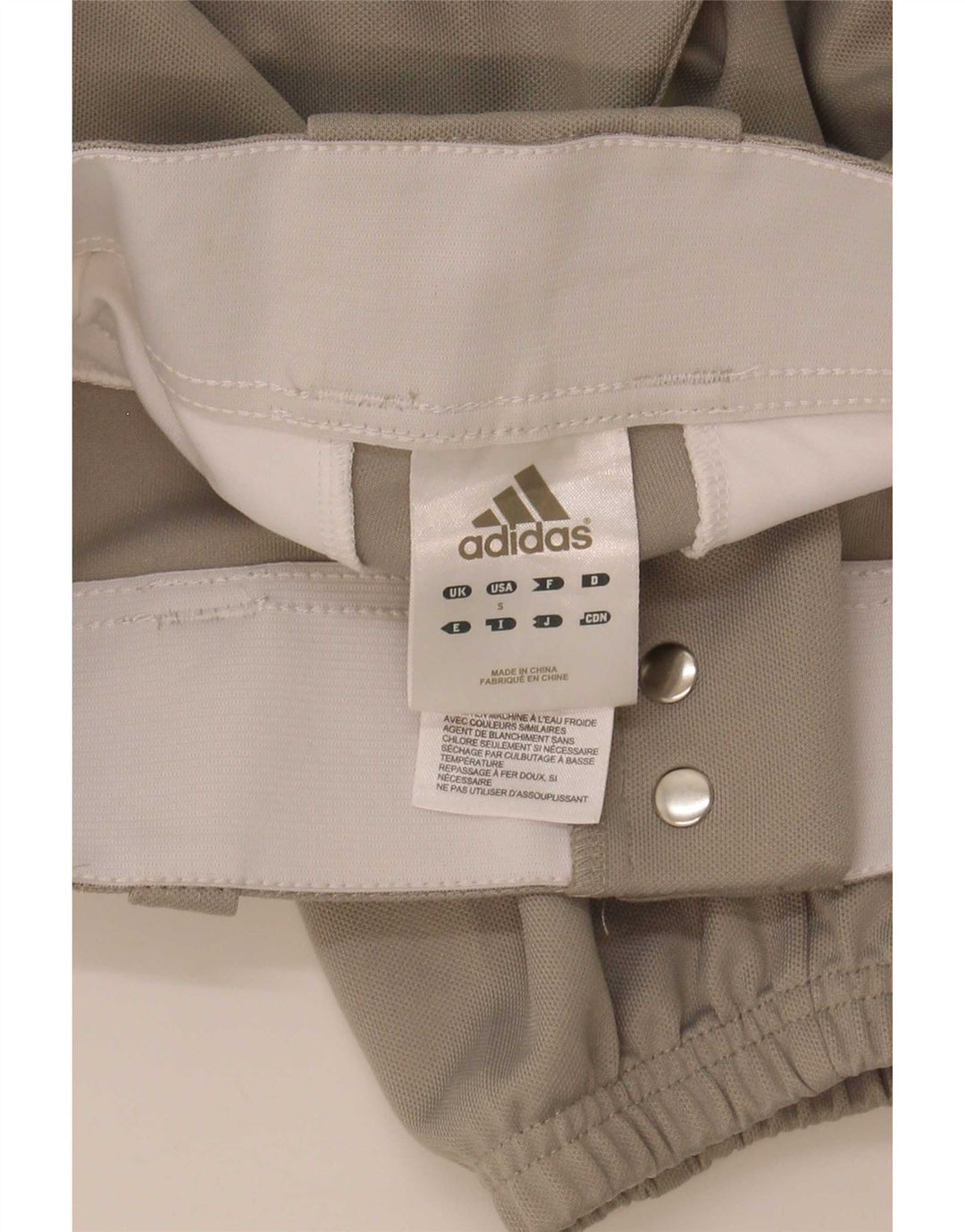 Adidas Pantalon de Survêtement Capri Garçon Joggers 8-9 Ans Petit Gris Polyester