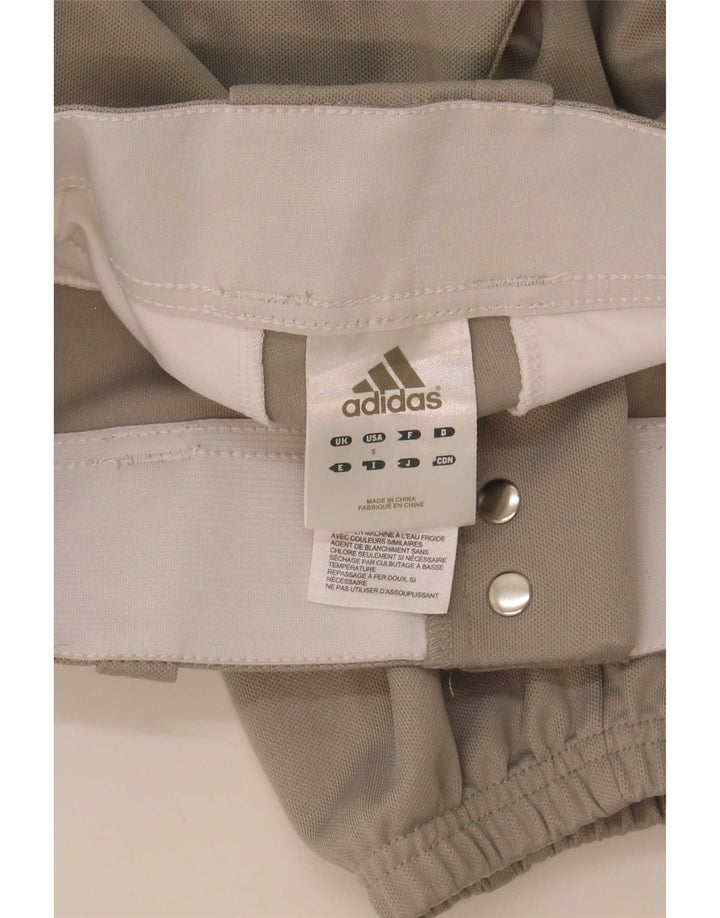 Adidas Pantalon de Survêtement Capri Garçon Joggers 8-9 Ans Petit Gris Polyester
