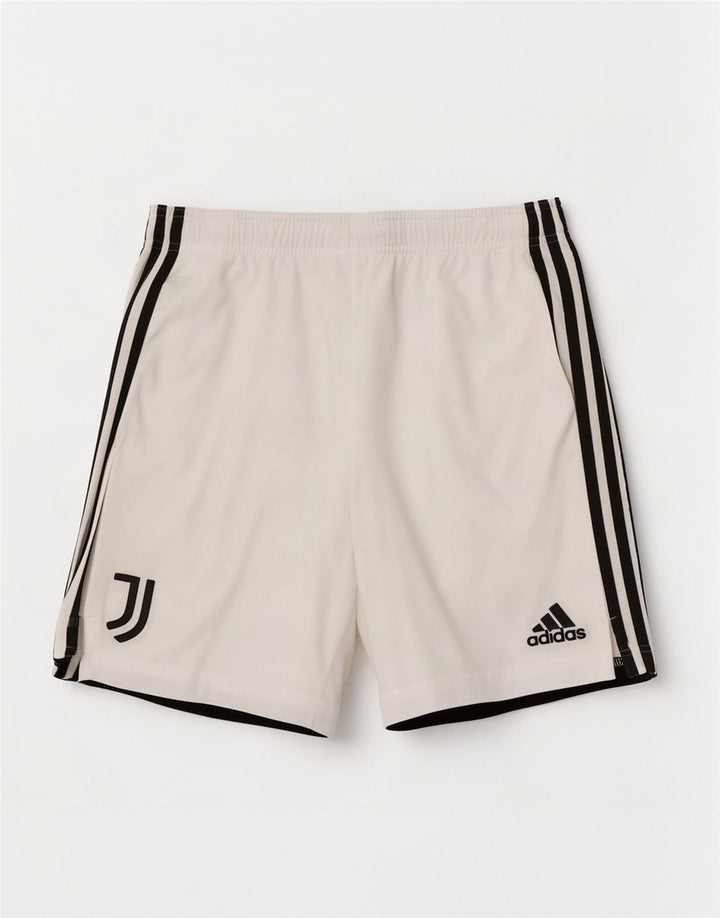 Adidas Short de Sport Juventus Homme Blanc Moyen Polyester