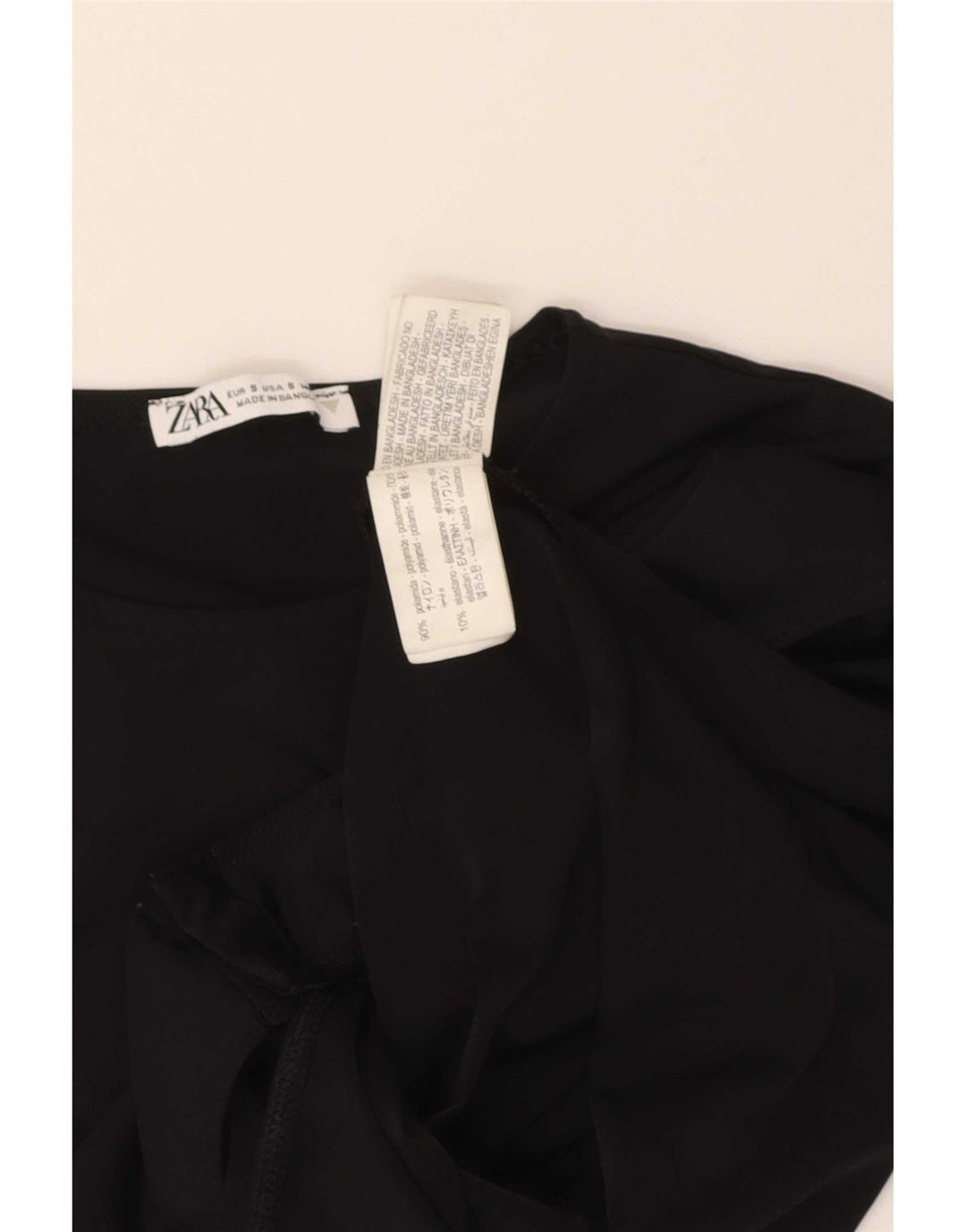 Zara Femme Body UK 8 Small Noir Polyamide