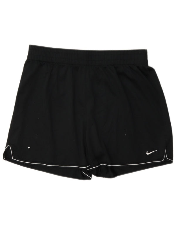 Nike Short de sport Dri Fit pour homme en polyester noir moyen