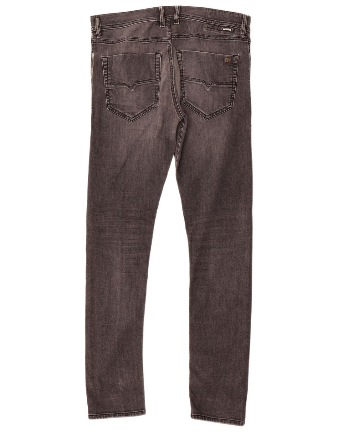 DIESEL Jean Slim Tepphar Carrot Homme W31 L32 Gris Coton