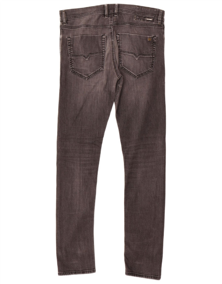 DIESEL Jean Slim Tepphar Carrot Homme W31 L32 Gris Coton