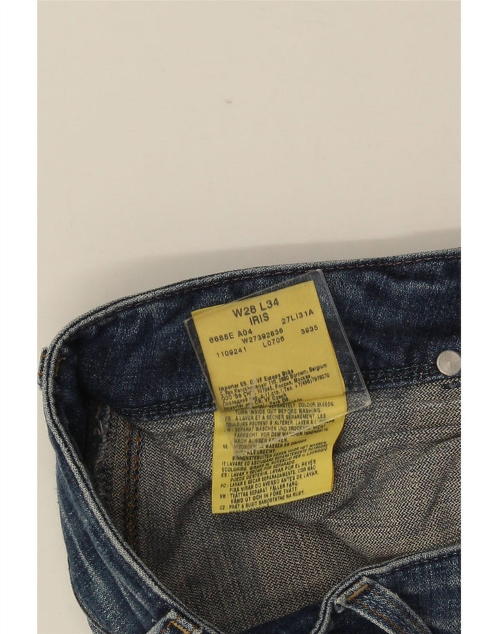 WRANGLER Jean Bootcut Iris Femme W28 L34 Bleu Coton