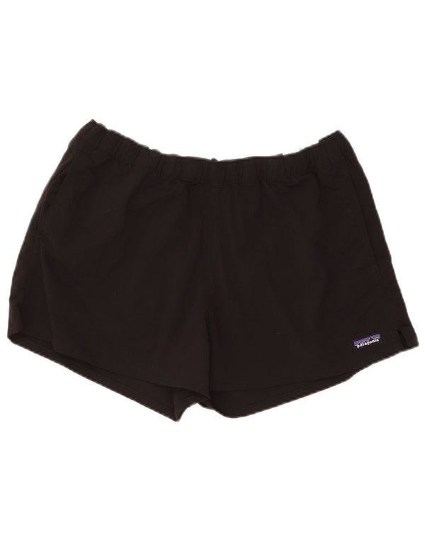 Patagonia Short de bain pour femme UK 14 Large Noir Nylon