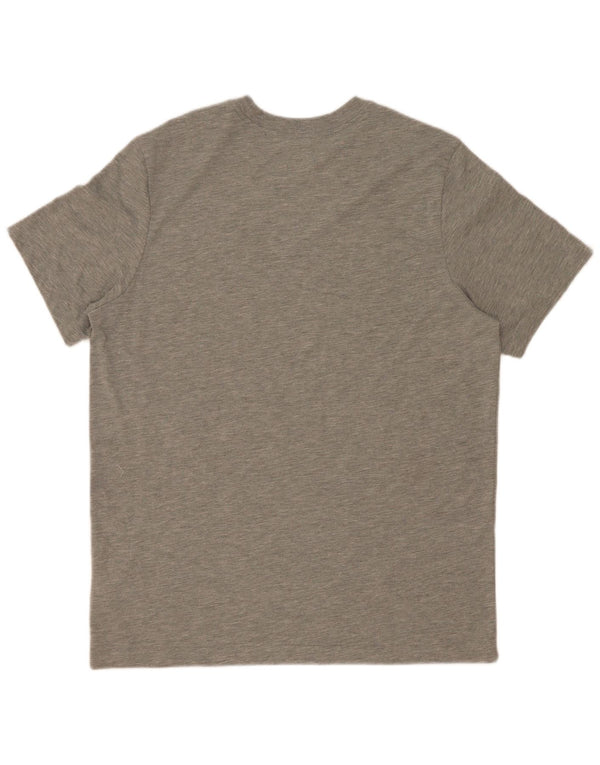 Nike Hommes Dri Fit Graphic T-Shirt Haut Large Gris Polyester