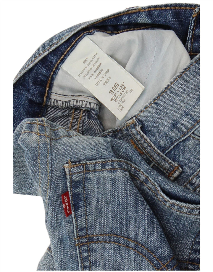 LEVI'S Jean fuselé 505 fille 15-16 ans W29 L29 bleu coton