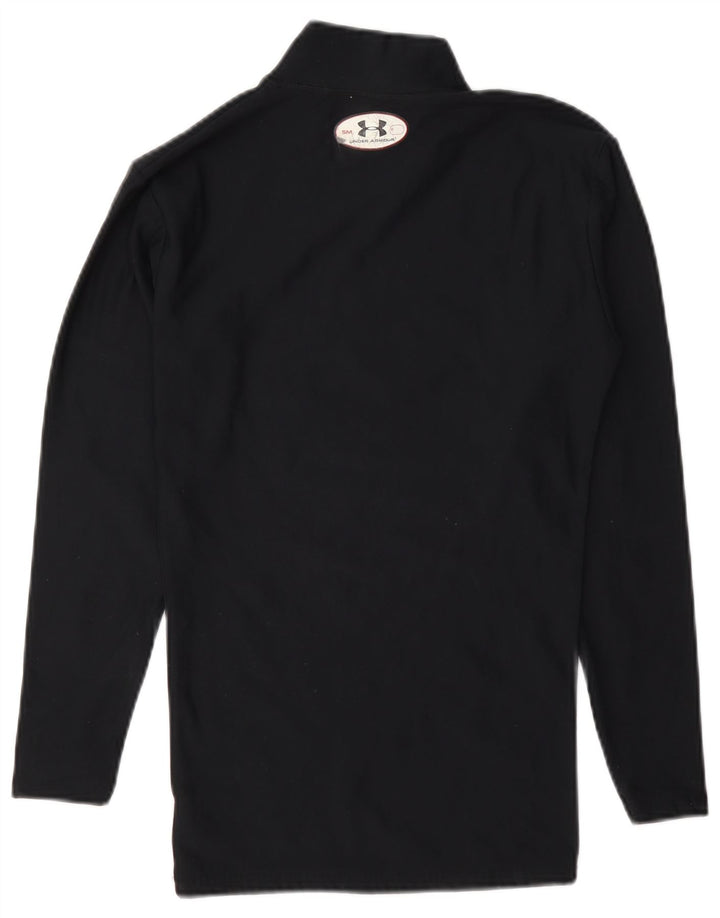 Under Armour Cold Gear Haut à Manches Longues Homme Bleu Marine Petit Nylon