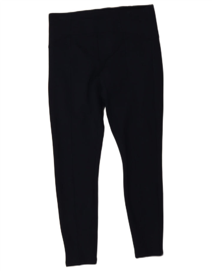 Marks & Spencer Legging court pour femme UK 12 Bleu marine moyen Viscose