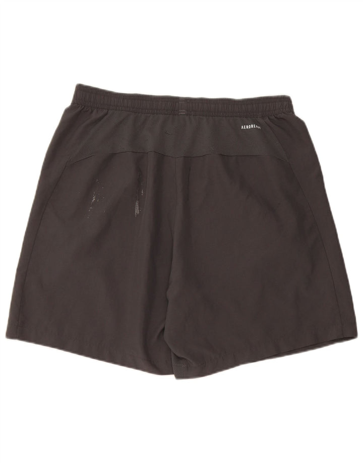 ADIDAS Short de sport homme noir moyen polyester