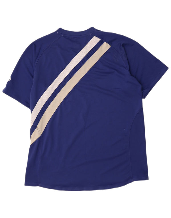 Nike T-shirt pour homme Large Bleu Colorblock