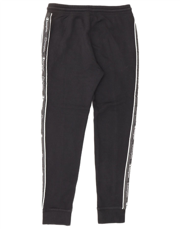 CHAMPION Pantalon de Survêtement Graphique Joggers Homme Noir Moyen
