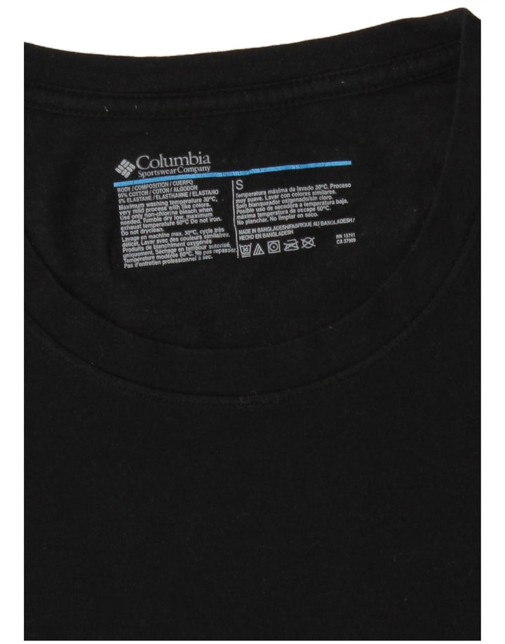 Columbia T-Shirt Homme Petit Noir Coton
