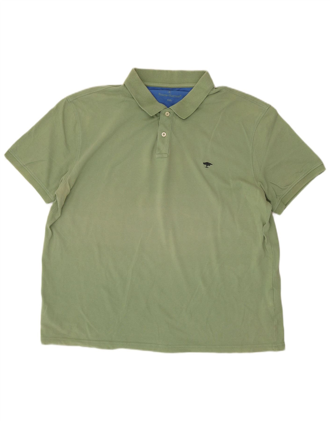 Fynch Hatton Polo Homme 2XL Vert Coton