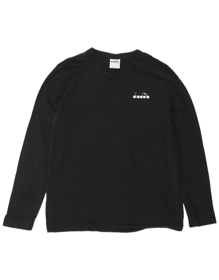 DIADORA Haut Homme Manches Longues Large Noir