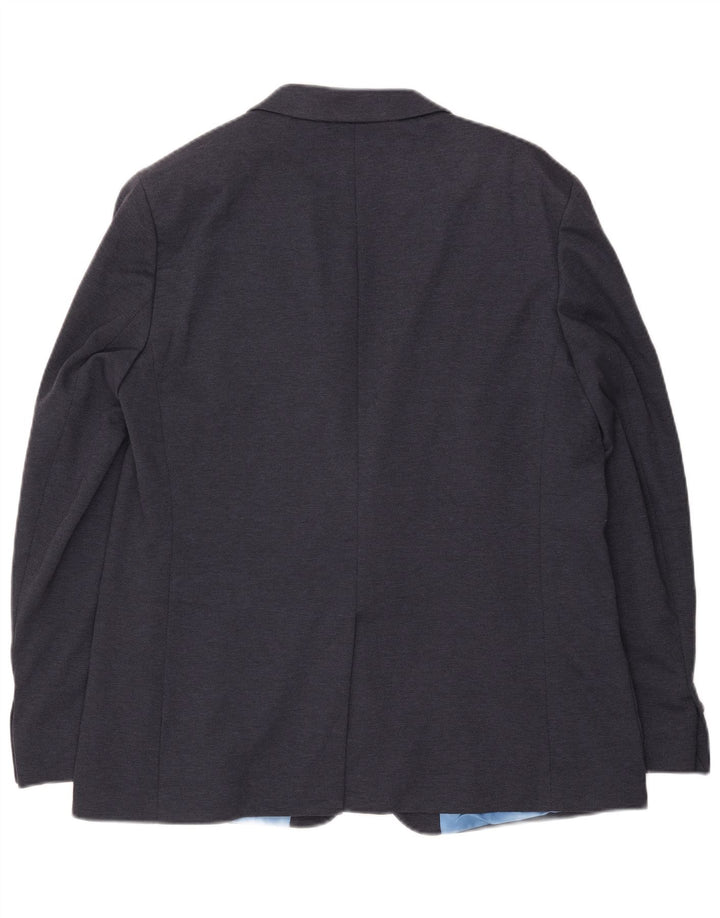 MARKS & SPENCER Veste blazer coupe slim à 2 boutons pour homme UK 46 XL Bleu marine