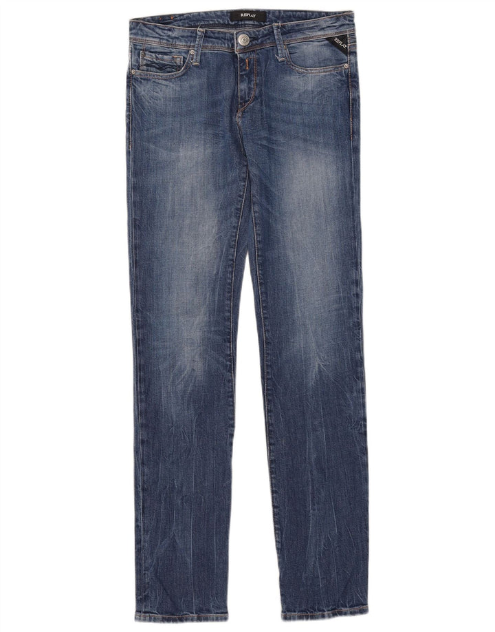 Replay Jean Skinny Femme W29 L31 Bleu