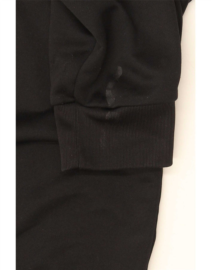 Adidas Pull à capuche pour homme XS Noir Polyester