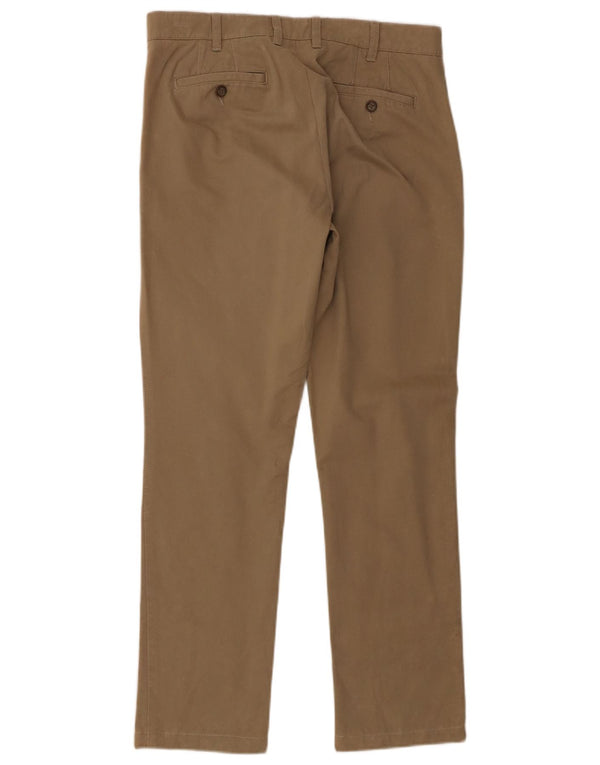 Dack's Pantalon Chino Slim Homme IT 50 Large W34 L30 Coton Beige