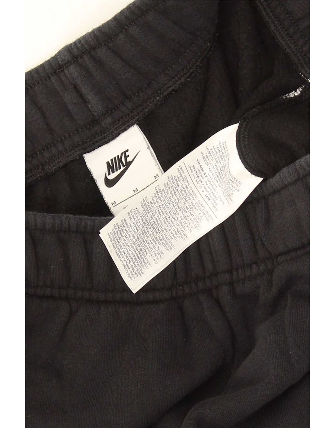 Nike Pantalon de survêtement cargo pour homme en coton noir moyen