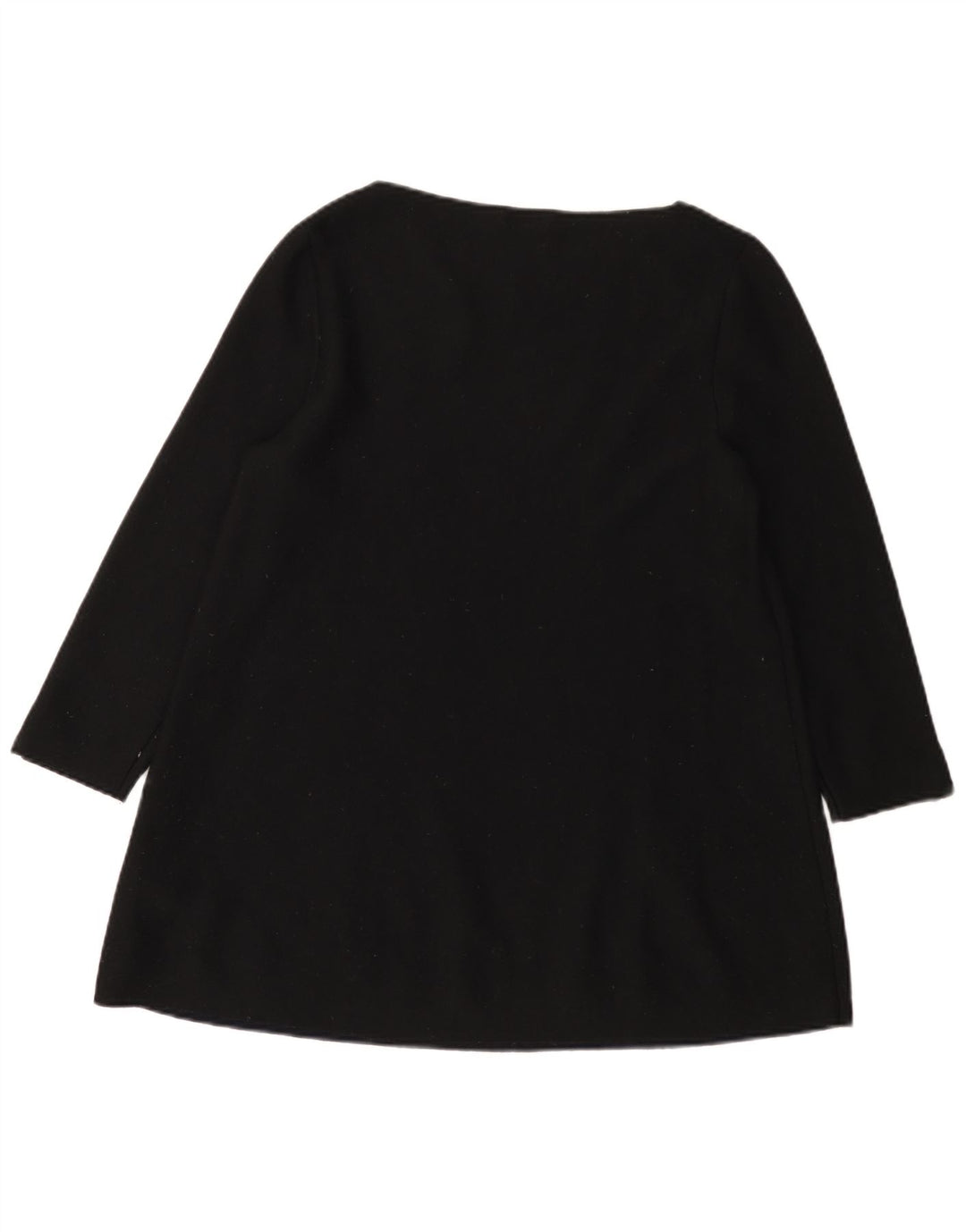 Cos Tunique à manches 3/4 pour femme UK 44 en laine noire moyenne