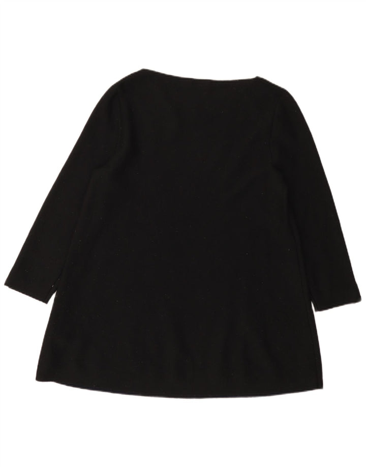 Cos Tunique à manches 3/4 pour femme UK 44 en laine noire moyenne