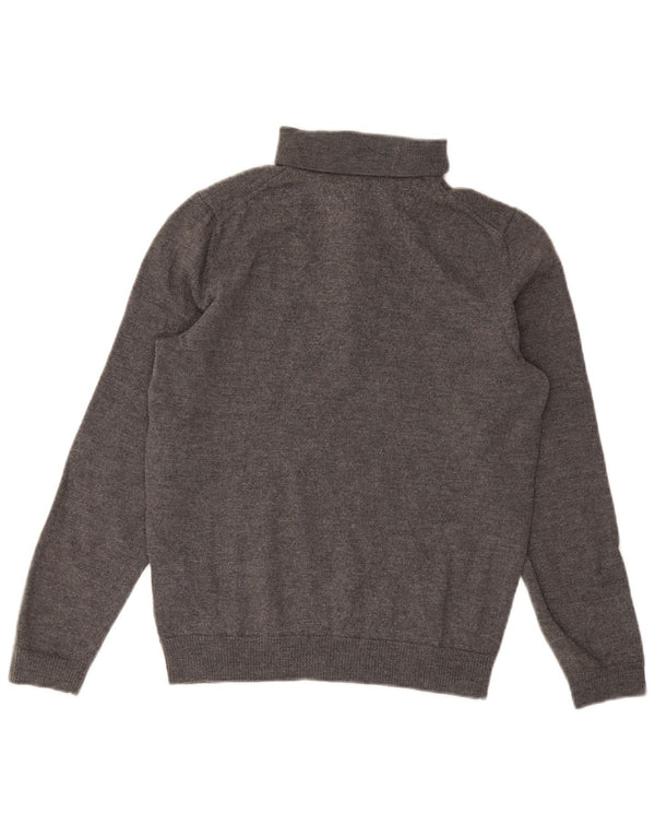 Hugo Boss Pull à col polo pour garçon 12-13 ans Gris moyen moucheté