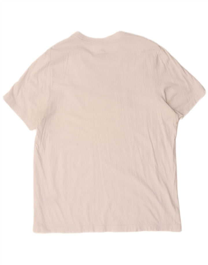 Nike T-shirt graphique pour homme XL en coton blanc