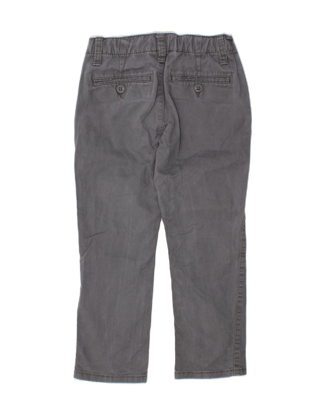 GAP Boys Regular Chino Trousers 4-5 Years W22 L17  Grey Cotton Vintage Gap and Second-Hand Gap from Messina Hembry 