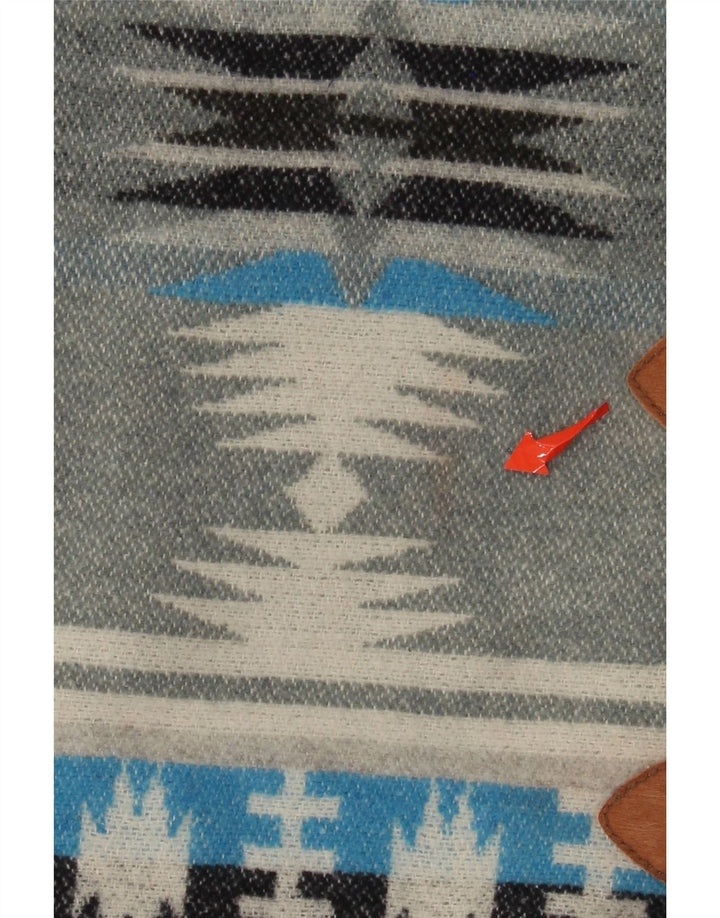 gilet homme vintage XL Gris Fair Isle