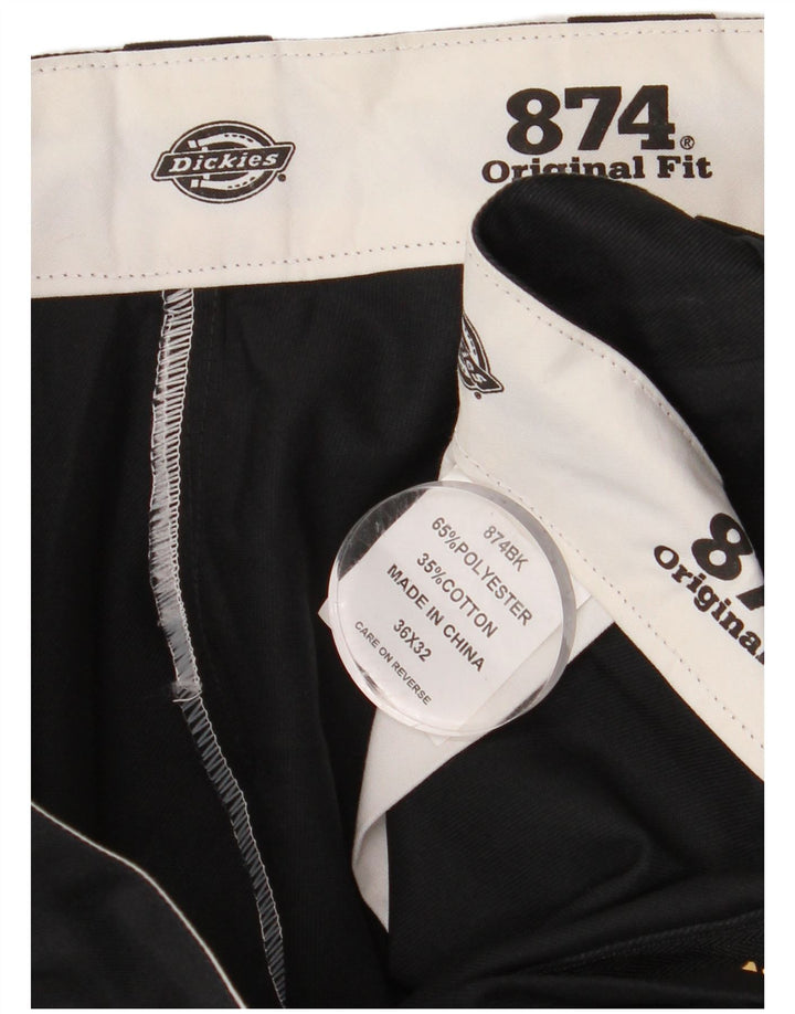 DICKIES Pantalon Chino Droit 874 Coupe Originale Homme W36 L32 Noir