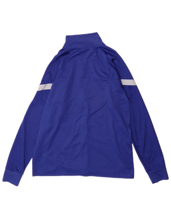 Veste de Survêtement Nike Chelsea FC Homme Bleu Moyen Polyester Colorblock
