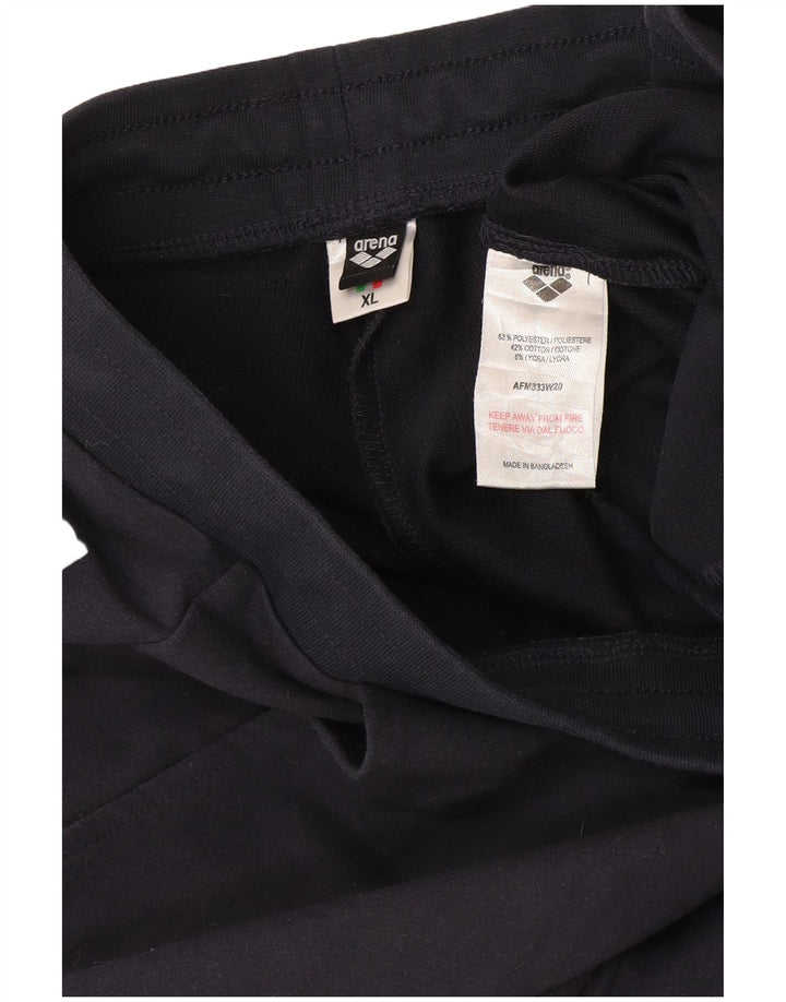 Arena Pantalon De Survêtement Graphique Homme XL Bleu Marine Polyester