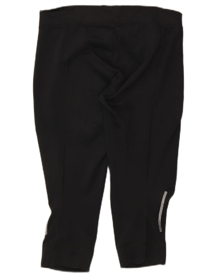 Adidas Climalite Capri Leggings UK 16/18 Large Gris Polyester