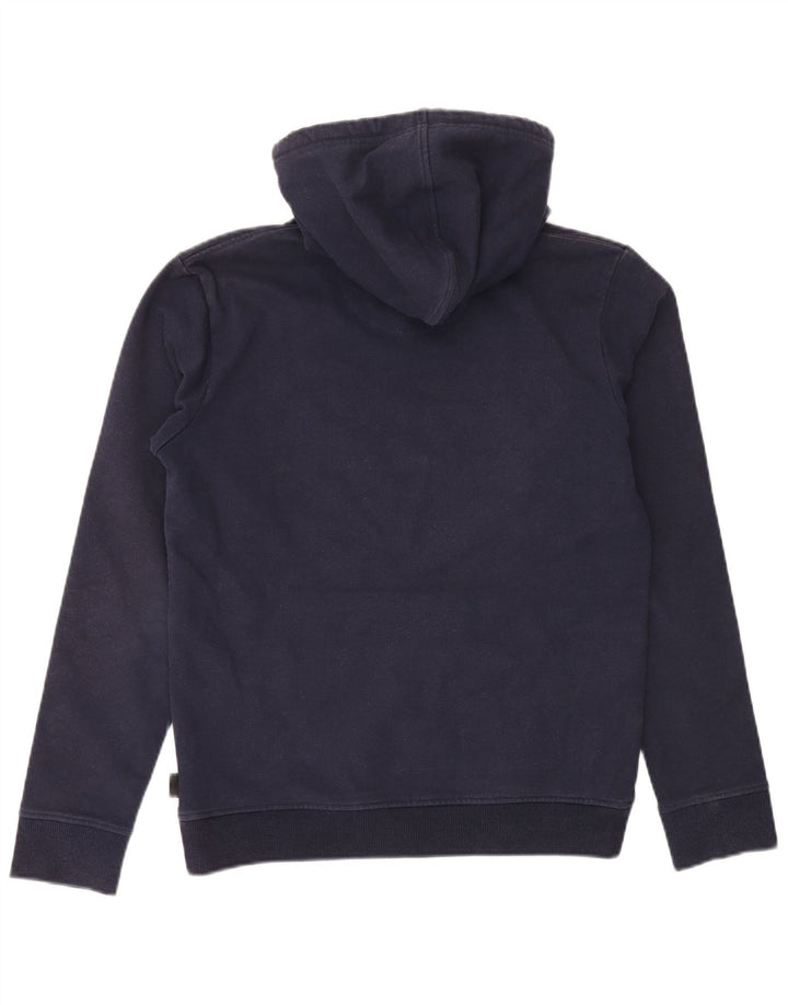 PATAGONIA Pull à capuche graphique coupe régulière pour hommes, petit coton bleu marine