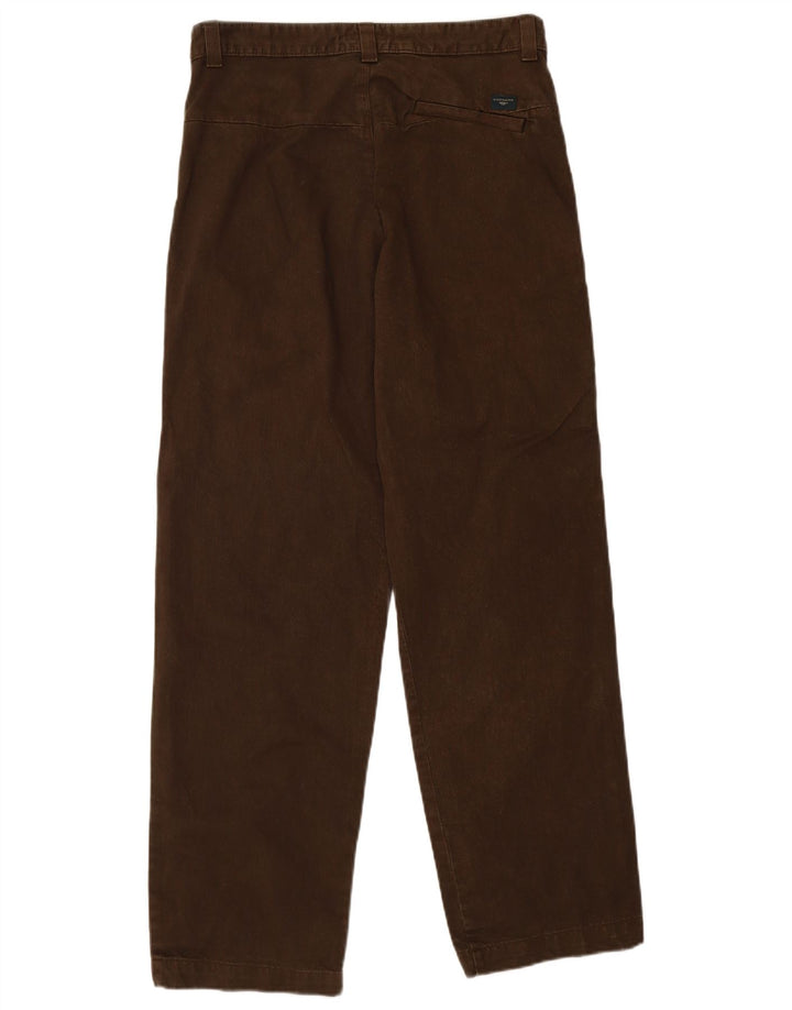 DOCKERS Pantalon Chino Fuselé Khakis Homme W32 L32 Marron Coton