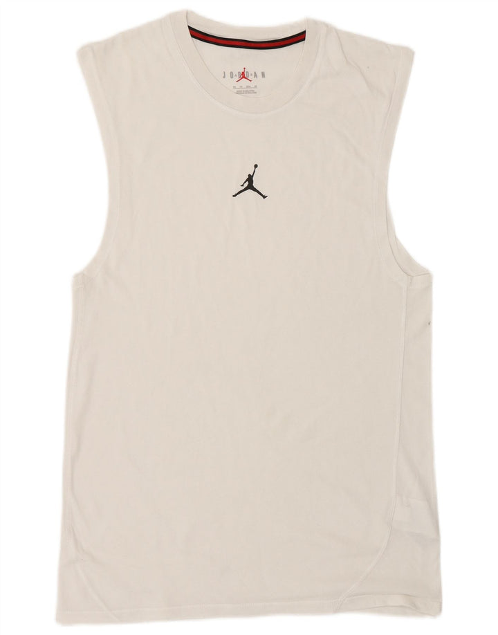 Jordan Débardeur pour homme XS Blanc Coton