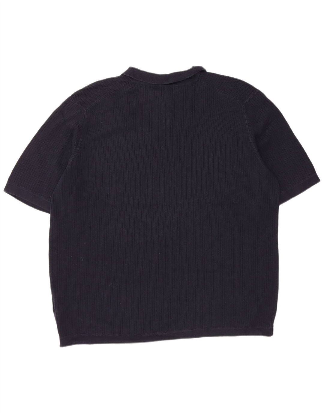 EDDIE BAUER Pull à manches courtes et col polo pour homme XL Bleu marine