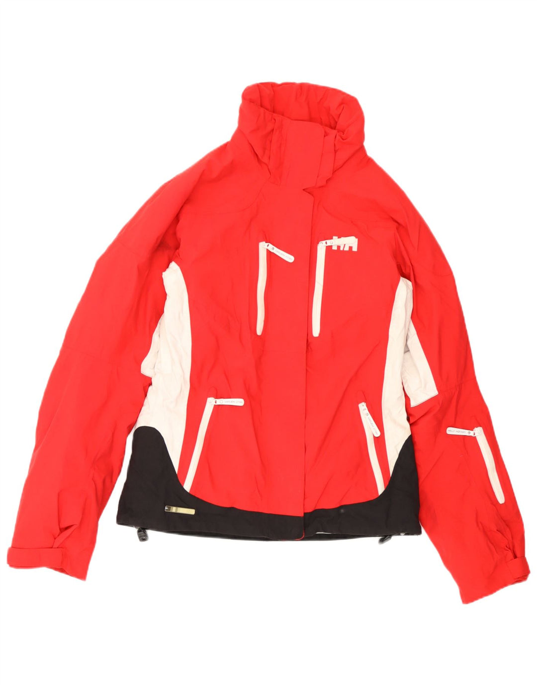 Helly Hansen Veste de ski pour femme UK 6 XS Rouge Colourblock Polyester