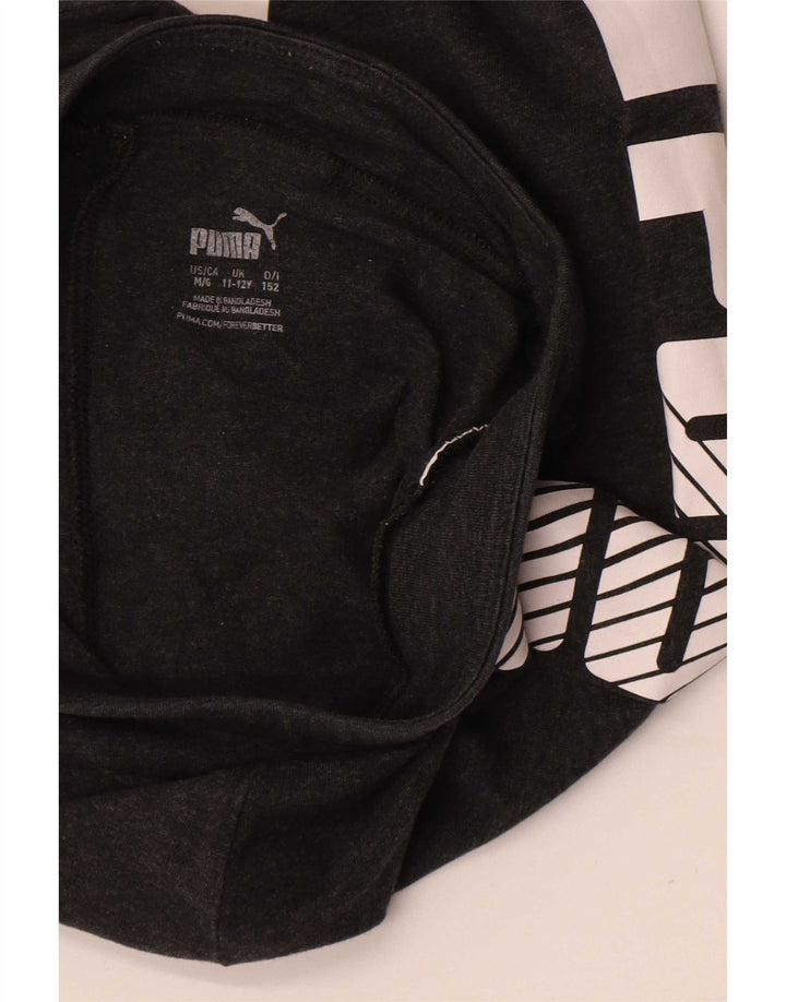 Puma Legging Graphique Fille 11-12 ans Gris