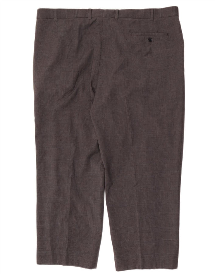 Marks & Spencer Pantalon de costume court sur mesure pour homme W42 L26 Bleu marine