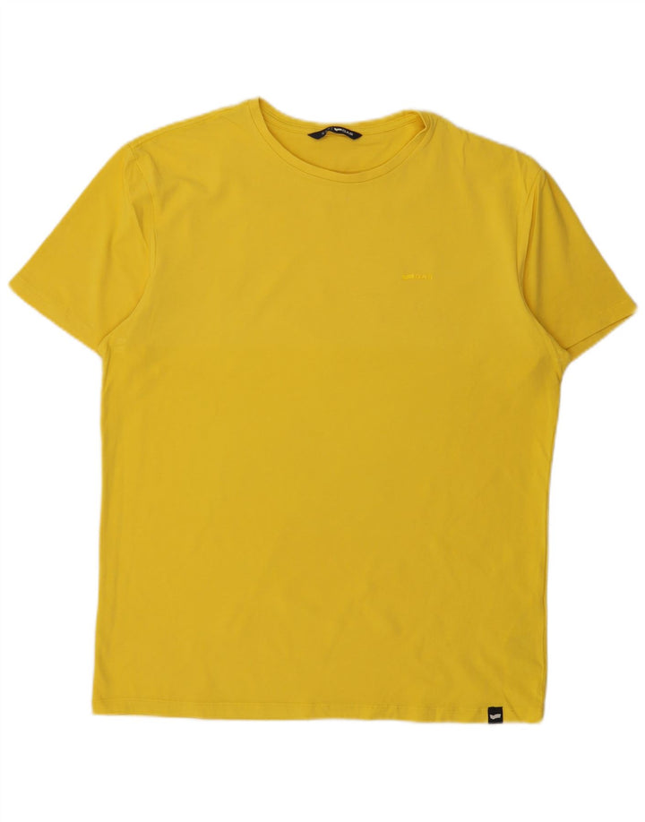 Gas T-Shirt Homme Top XL Jaune Coton