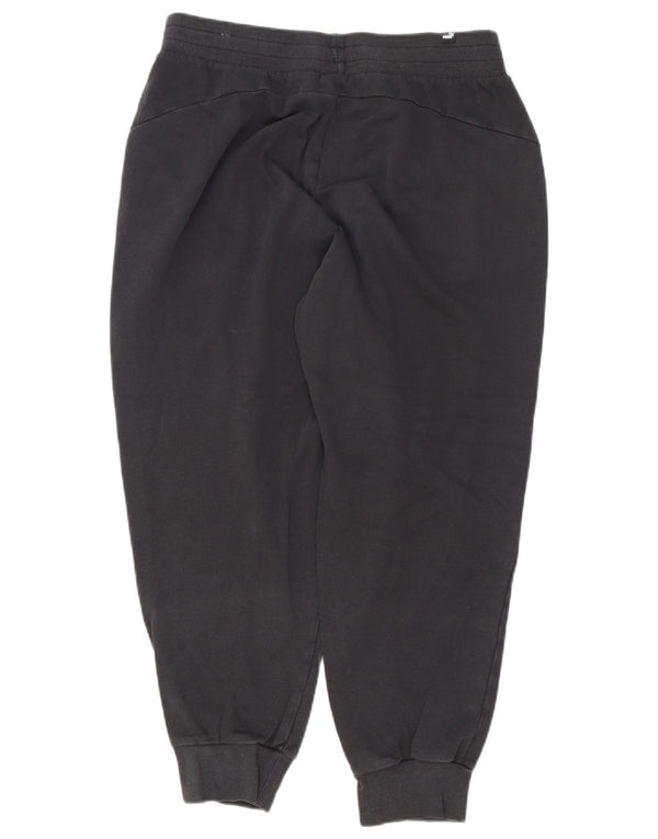 Puma Pantalon de survêtement pour homme en coton noir Taille L