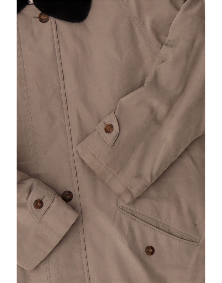 ST. BERNARD Manteau Femme UK 20 2XL Gris Colorblock Polyester